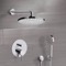 Rain Shower System with Handheld, Rain Shower Head, Shower Faucet Set